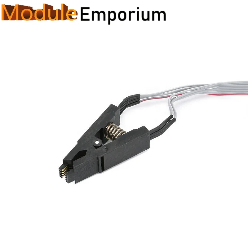 High quality SOIC8 SOP8 Test Clip For EEPROM 93CXX/25CXX/24CXX in-circuit programming on USB Program TL866CS TL866A