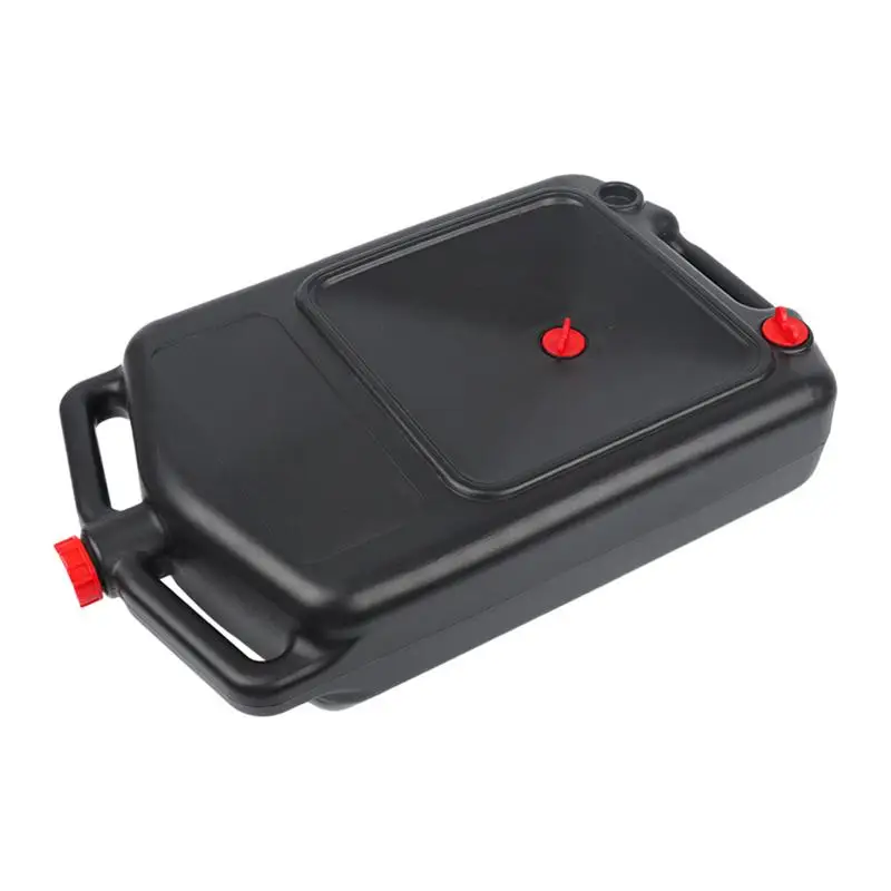 

Auto Oil Drain Pan Storage Container 15L Fluid Drain Pan Leak Proof Car Oil Receiver Oil Tray Tool Tray Parts Cleaning Oil Pan