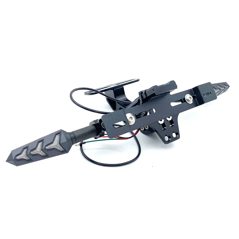 Motorcycle Fit VOGE 500AC Refitting Short Tail License Plate Frame License Plate Light Turn Signal For VOGE 500CA AC500 500 AC