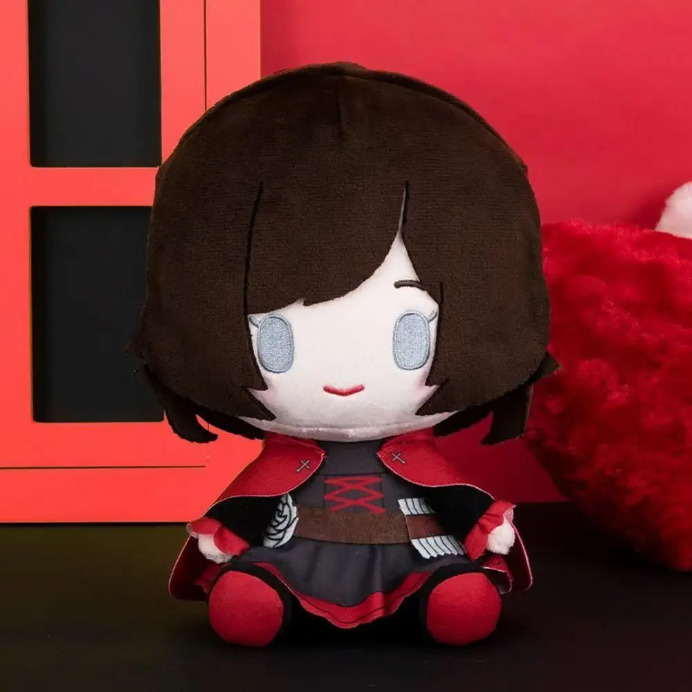 

RWBY Ruby Rose Weiss Schnee Plush Doll Anime Ice Queen Soft Stuffed Toy Collection Room Decor Pillow Kid Christmas Birthday Gift