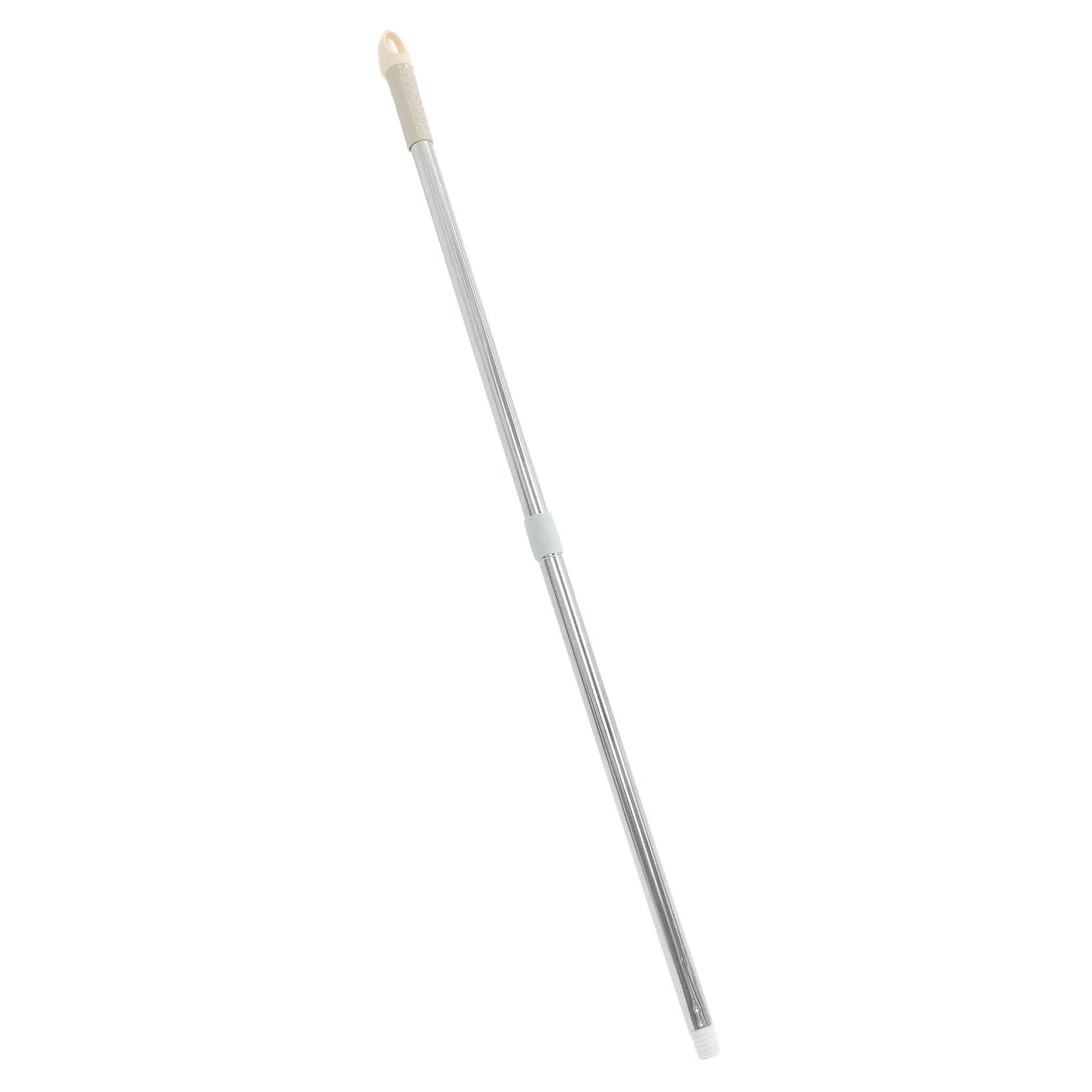 

1pcs Stainless Steel Rod Replacement Handle Two-Section Design For Floor Cleaning Durable Broom Stick Mop Handle Grip Household