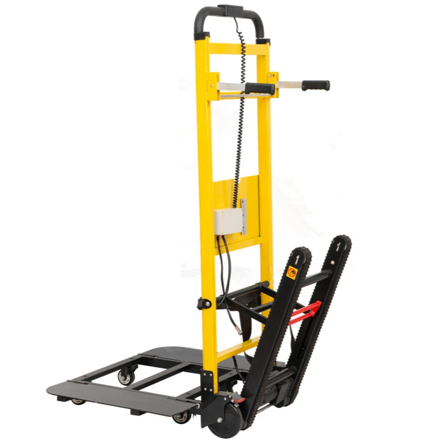 Longermay Factory Manufacturer Electric Heavy Duty Stair Cart Powered Stair Climbing Hand Trolley