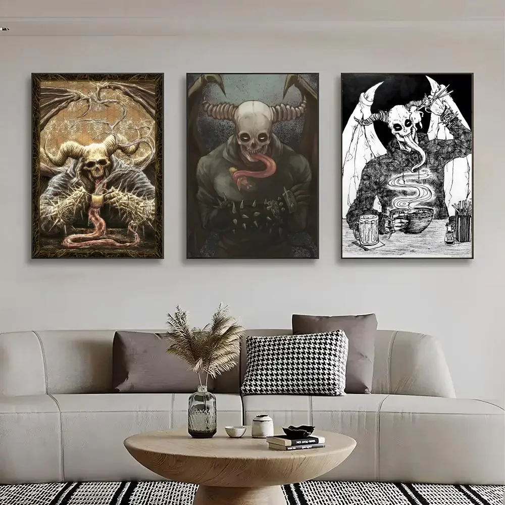 Dark D-Dorohedoro Chidaruma Poster Wall art print art suitable for living room bedroom bar parlor home decor gift