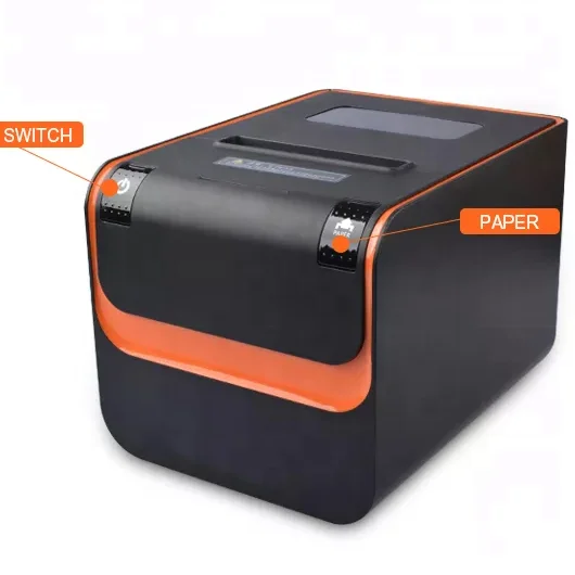 

Auto Cutter POS Receipt Thermal Printer Hot Sale 80mm Thermal Receipt LAN USB Printer