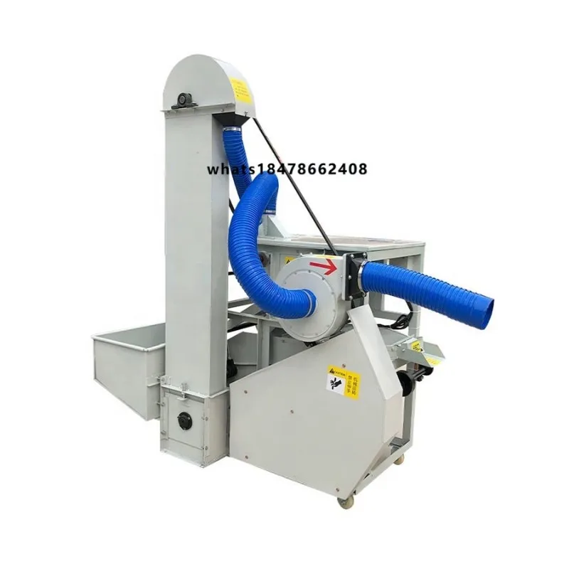 Small Farming Processing Machine Small Capacity Combination Rice Wheat Seed Sorting Seed Cleaner