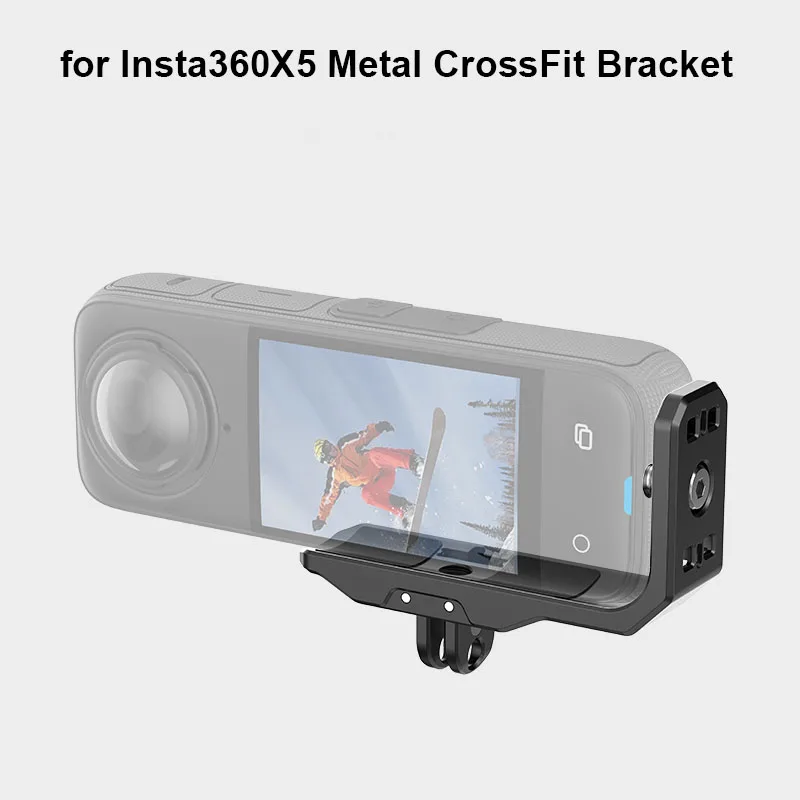 

For Insta360 X5/X4 Magnetic Foldable Mount Adapter L-shaped Horizontal Vertical Quick Release Mount For Insta360 X5 Accessories