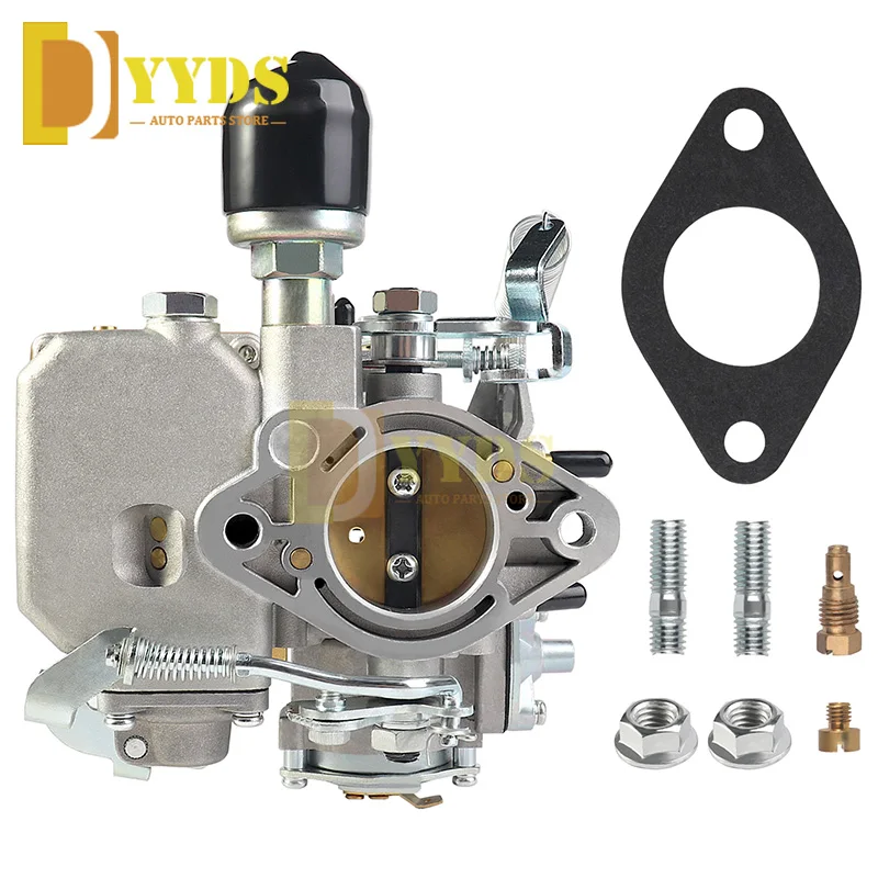 New 34 Pict-3 Carburetor For VW Beetles Super Beetles 1971-1979 Dual Port 1600cc Air Cooled Type 12V Engine Volkswagen Bug Bus