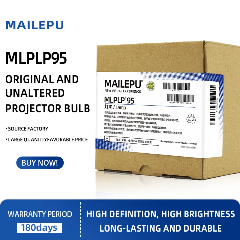 

Лампа для проектора ELPLP95 / V13H010L95 с корпусом для Epson EB-2250U / 2255U / 2265U / 5530U / 2245U / 2155W / 5510 / PowerLite 2250U / 22