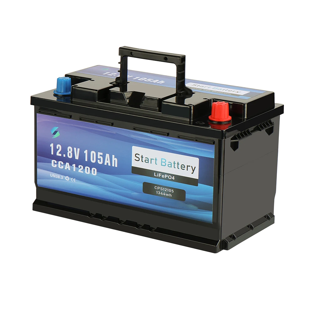 

Marine Start Battery 12v Lifepo4 Cranking Battery 12v Lithium Car Starter Battery