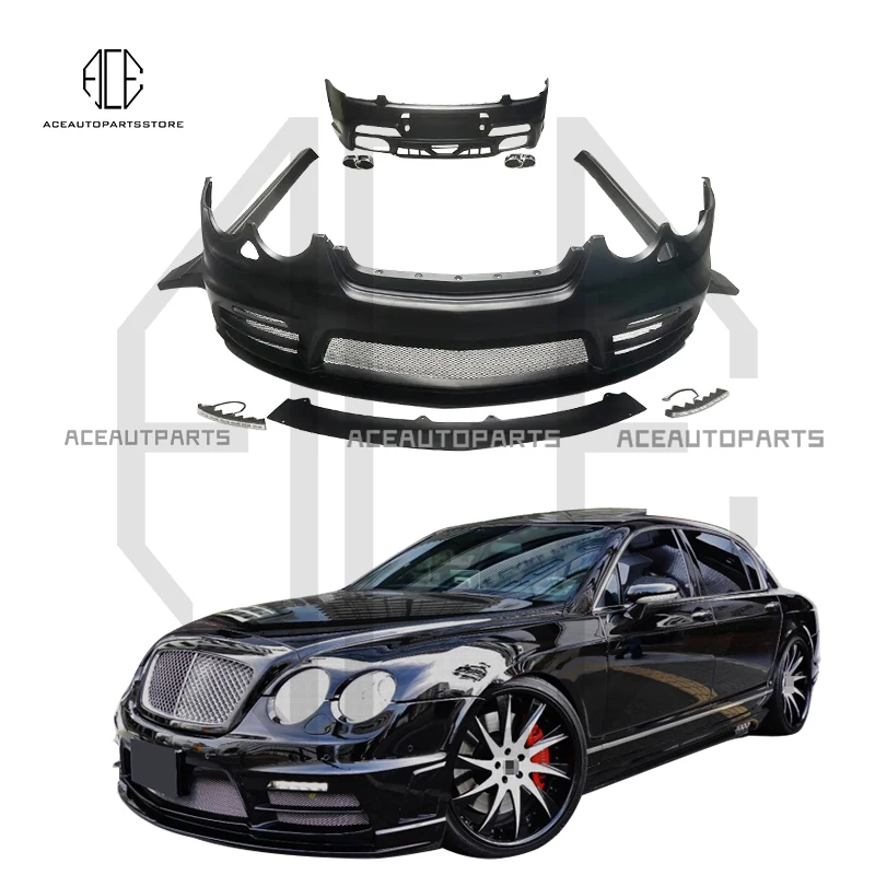 

Auto parts for Bentley Flying Spur 09-13 Fiberglass body kit Flying Spur front shovel diffuser Spoiler FRP body kit