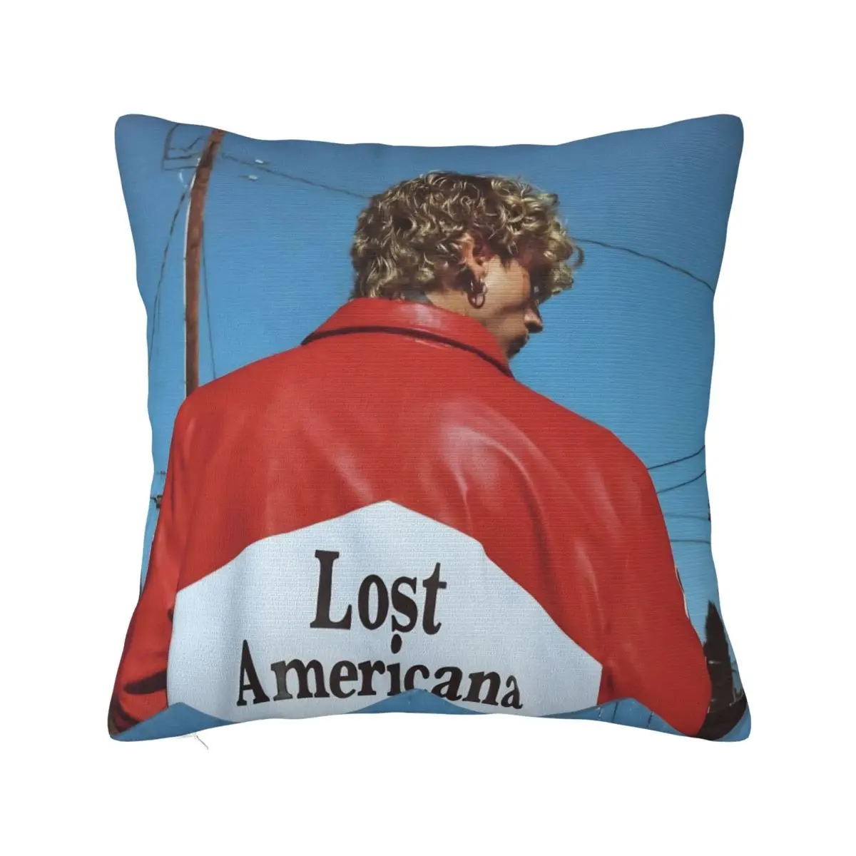 MGK Lost Americana Tour 2025-2026 Pillowcases Merch Printing Cushion Cover Gift Throw Pillow Case Cover Car Multi-Size