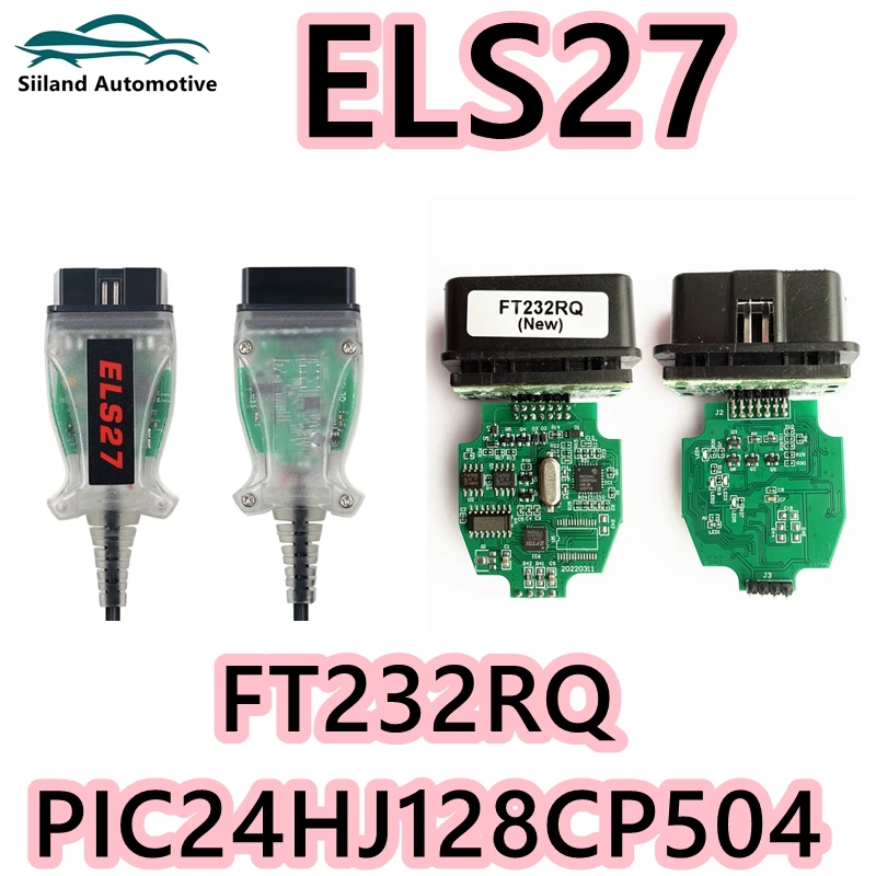 

Latest ELS27 FORScan V2.3.8 PIC24HJ128CP504+FT232RQ Chip OBD2 Diagnostic Cable For FORD/Lincoln/Mercury/Mazd Multi-Languages