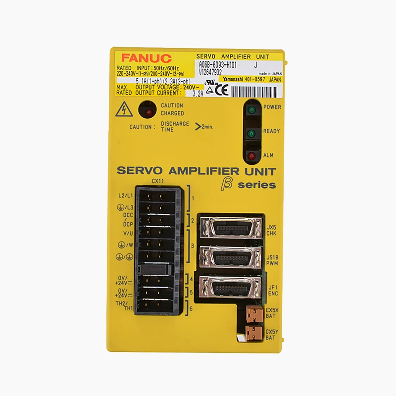 Servoazionamento Fanuc Nuovo modulo servoamplificatore CNC originale A06B-6093-H101