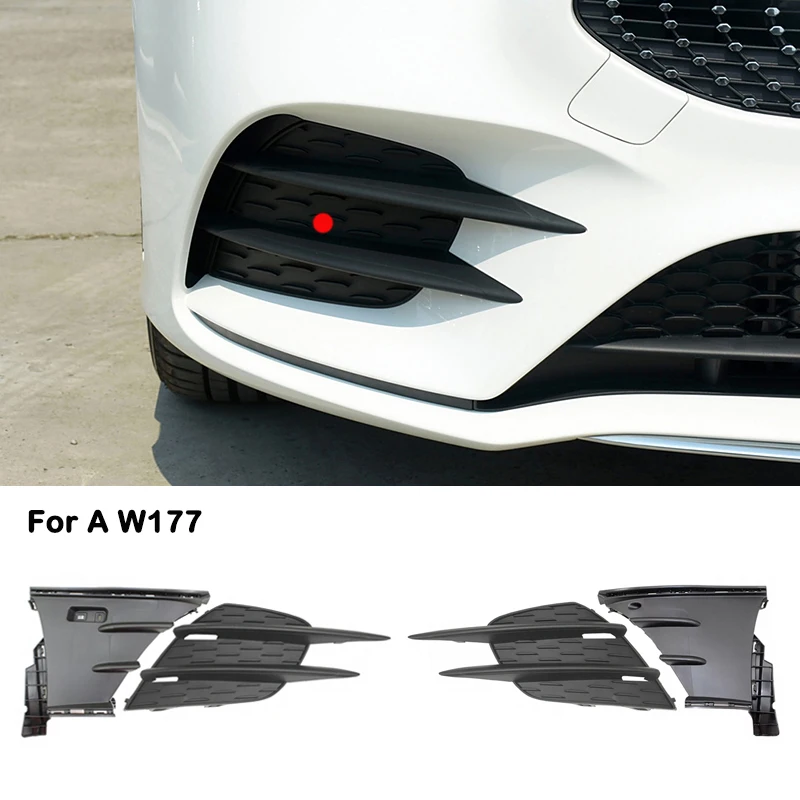 For Mercedes Benz A Class W177 Front Left Right Grill Lower Grille Fog Lamp Cover A1778858300 A1778858400 A1778853803 1778853903