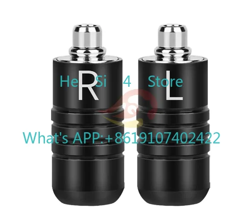 One set, beryllium copper water pattern rhodium plated MMCX plug SE846 535 A2 300AP non-magnetic rhodium plated