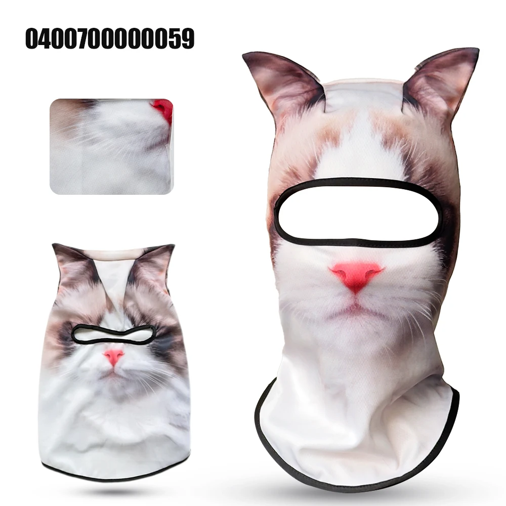 

Spring and summer cycling face mask, outdoor fishing sun protection headgear, motorcycle face mask, fun cartoon headgear