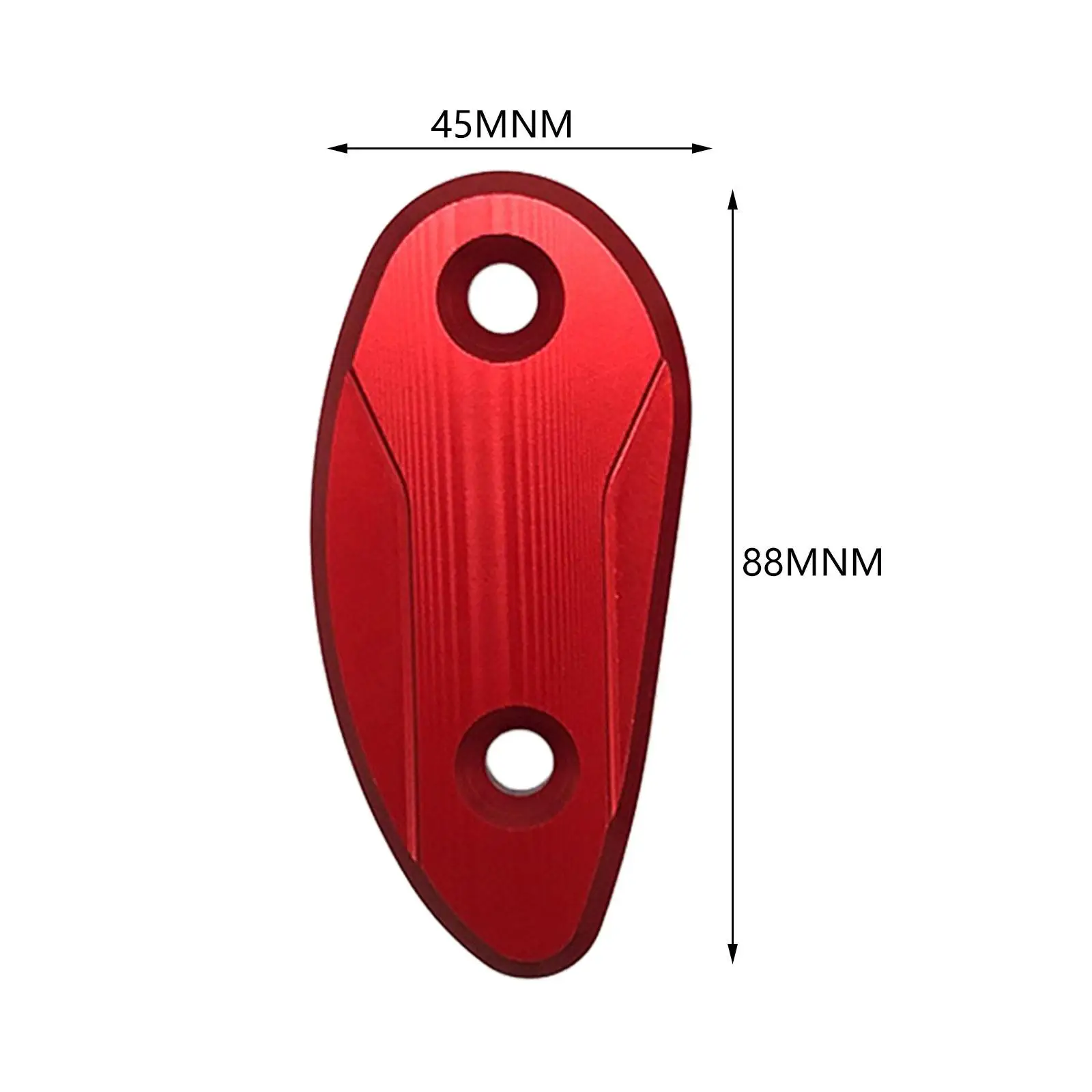 2 Stück Spiegelblock-Off-Platten ersetzt für Honda CBR1000rr 2020–2023