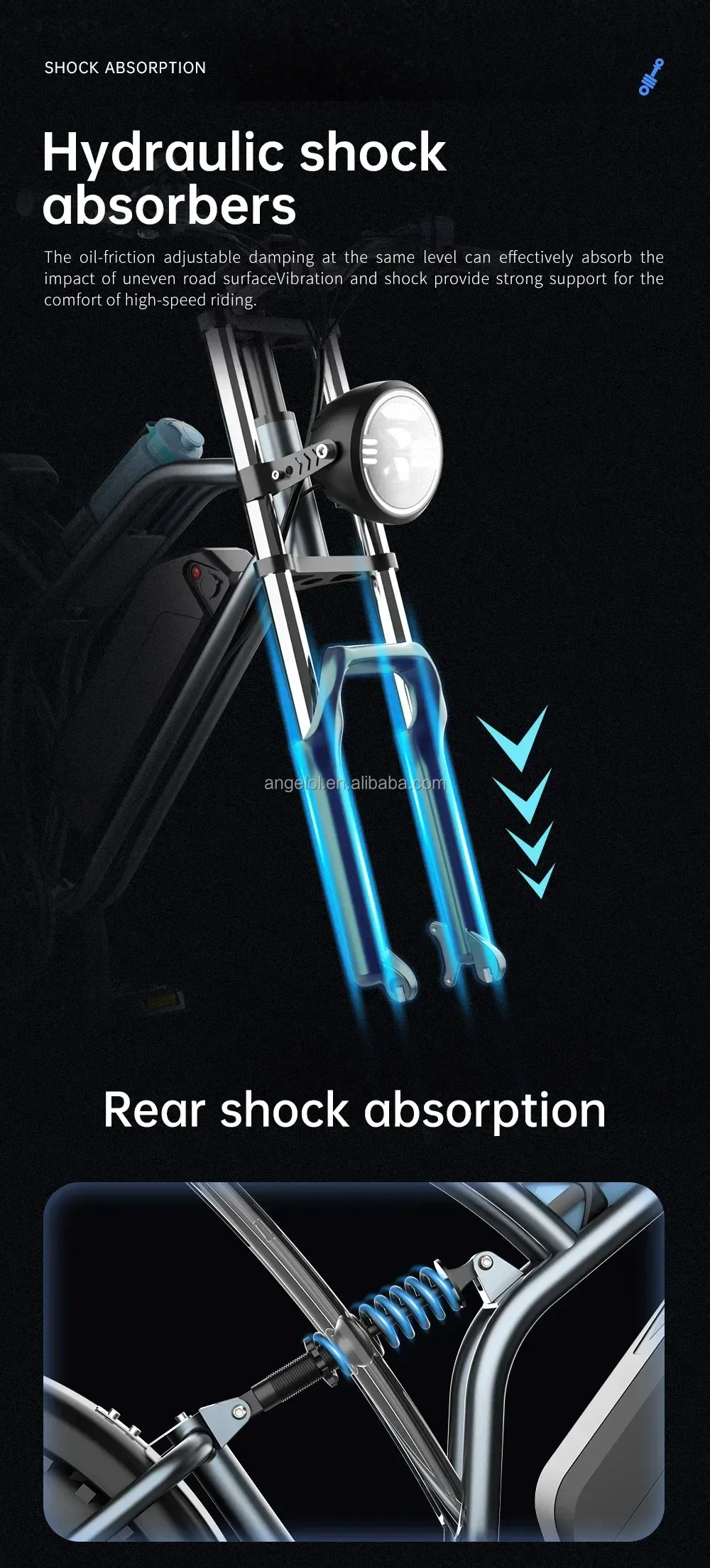 

E-bike Front fork