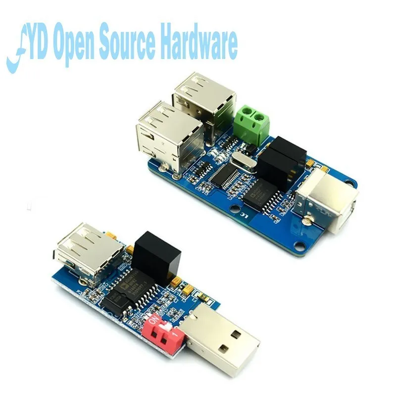 Quad USB Isolator USB HUB Isolation Module Coupling Protection Board ADUM3160 B0505S 1W 1500V USB To USB