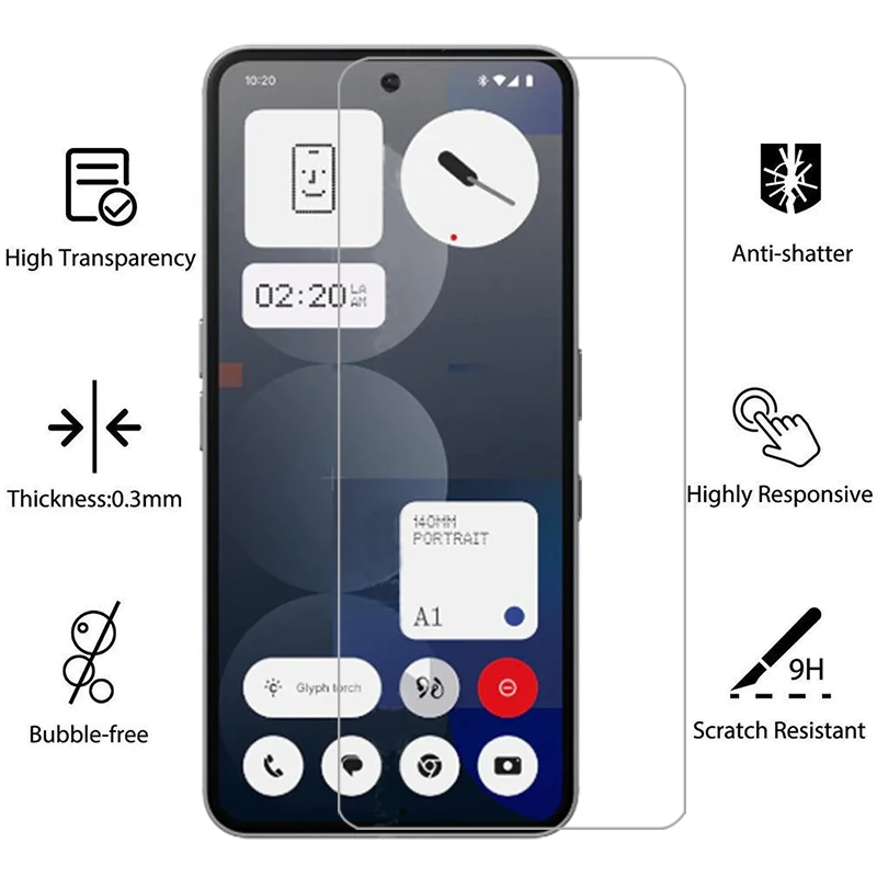 واقي شاشة لهاتف لا شيء هاتف 3a برو واقي من الزجاج المقسى على phone3a 3 a a3 3apro فيلم لا شيء 5g #2