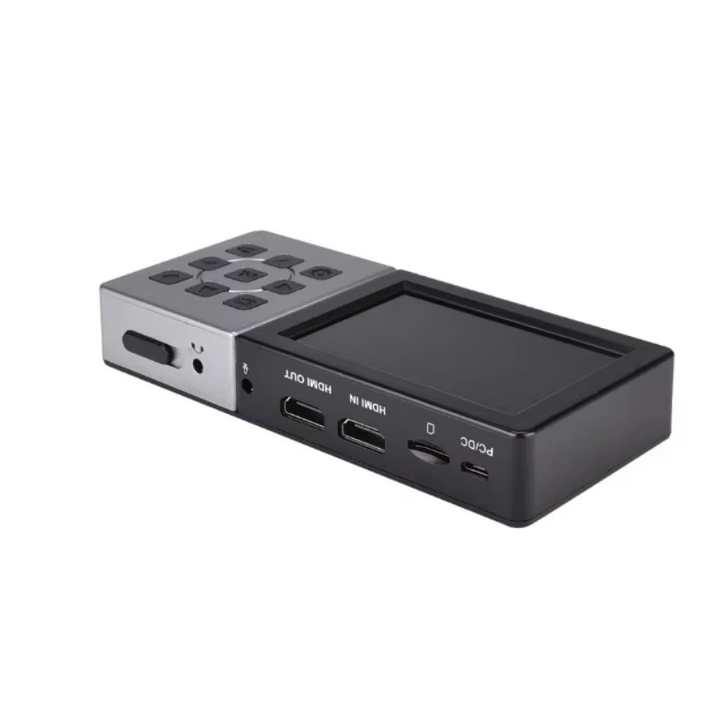 High definition 1080P 60fps Video Capture Card Game LIVE Streaming Media Recording Cassette with LCD Playback Player