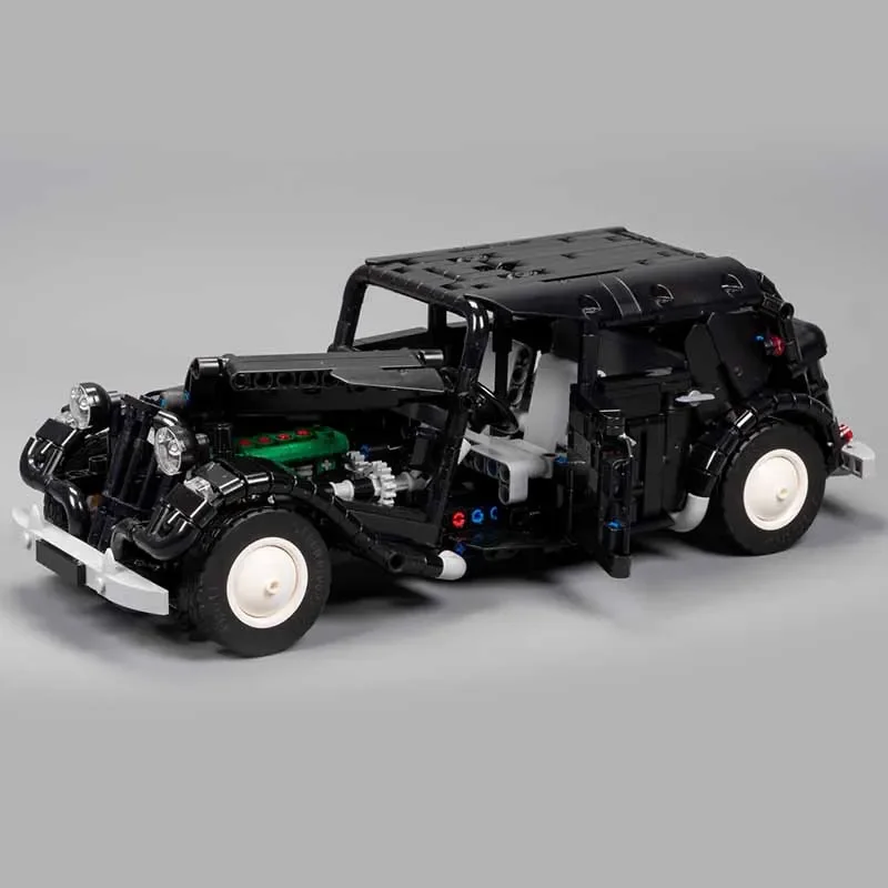 Moc-bloques de construcción para niños, serie de coches, modelo de automóvil francés, ladrillos técnicos, montaje de bricolaje, juguetes de construcción para niños, regalos de vacaciones