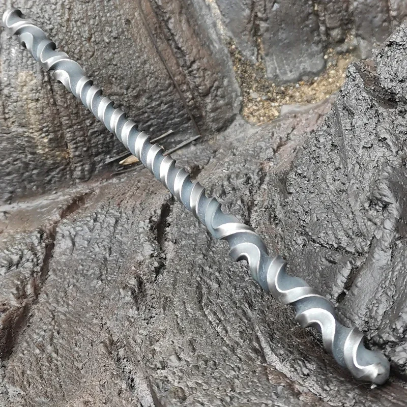 NEW 27cm Solid Spiral EDC Creative Ornament Model Collection Gold Hoop Bar Small Steel Stick