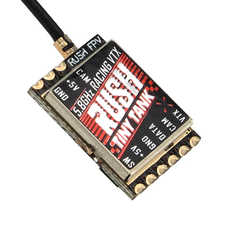 RUSH TINY TANK Nano VTX 48CH 350mW FPV Video Transmitter 5V Power Input LED Expansion Board Mini VTX for Toothpick Whoop FPV Rac