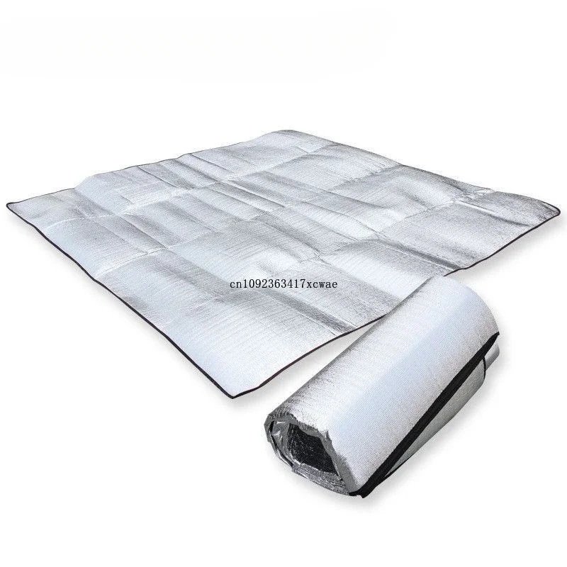 Camping Aluminum Film Moisture-proof  Single Picnic Mat Outdoor Portable Waterproof Sleeping  Cloth Tent Picnic Mat