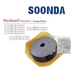 20-70 HRC Rockwell Hardness Block HRC/HRA/HRB Rockwell Hardness Tester Standard Block Rockwell Hardness Standard Test Block