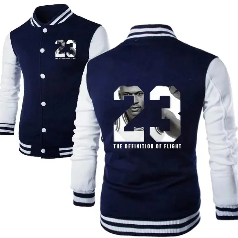 2024 men women jacket coat sweatshirts sports trend hoodie baseball uniform basketball flight Man 23 print cardigan clothes tops