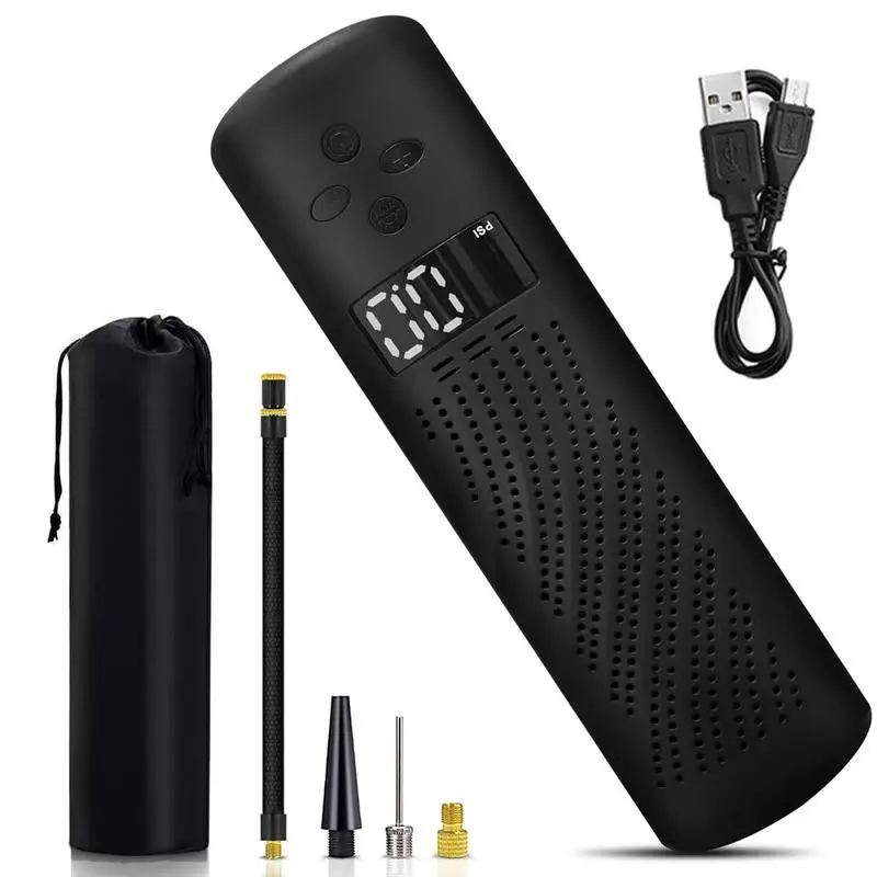 

Воздушный насос для шин, портативный воздушный компрессор, автомобильный воздушный компрессор, портативный воздушный насос для шин, USB Перезаряжаемый телефон, цифровой воздушный компрессор