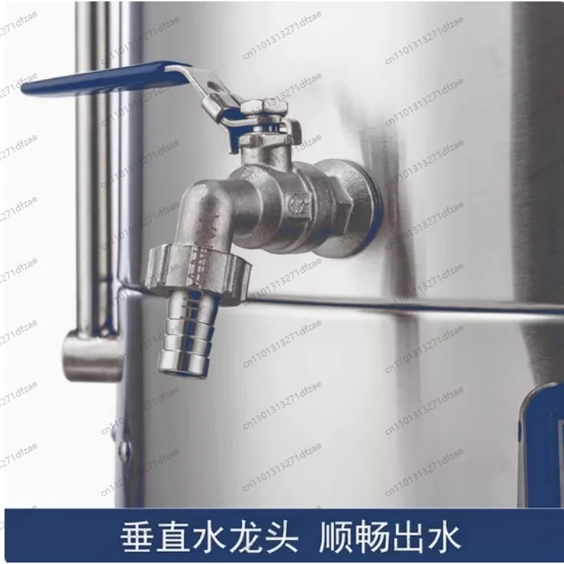 Home Craft Beer Brewing Equipment Guten 40L 50L 70L Stainless Steel 304 Anti Burn Micro Brewery