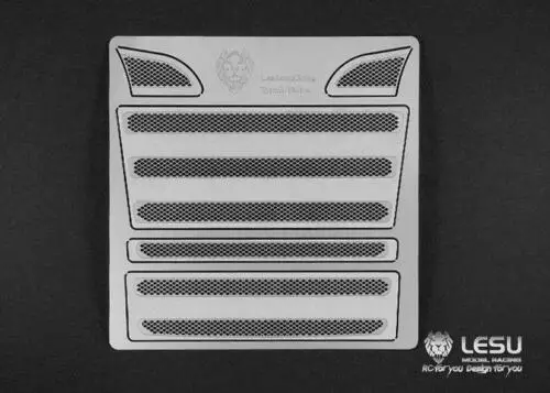 

LESU Metal Front Grille Fence A for RC 1/14 Tractor Truck Tamiyaya DIY Model Part Toy Accessories TH04763