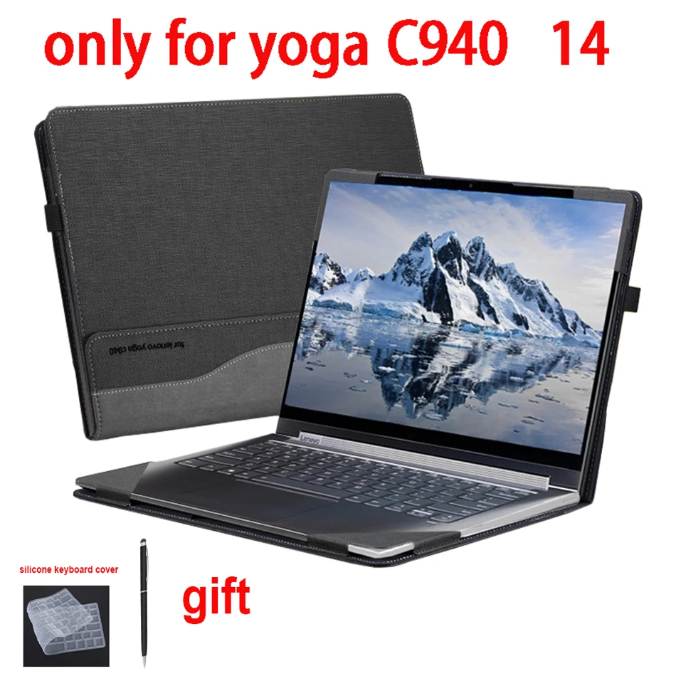 

Case For Lenovo Yoga C940 14 Inch Laptop Sleeve Detachable Notebook Cover Bag Protective Skin Stylus Keyboard Cover Gifts