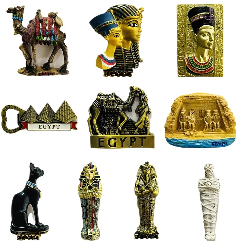 Египетский магнит на холодильник, доска для сообщений, декоративная красная морская потерта, Эль Шейх, сувенир для путешествий, наклейка на холодильник, домашний декор