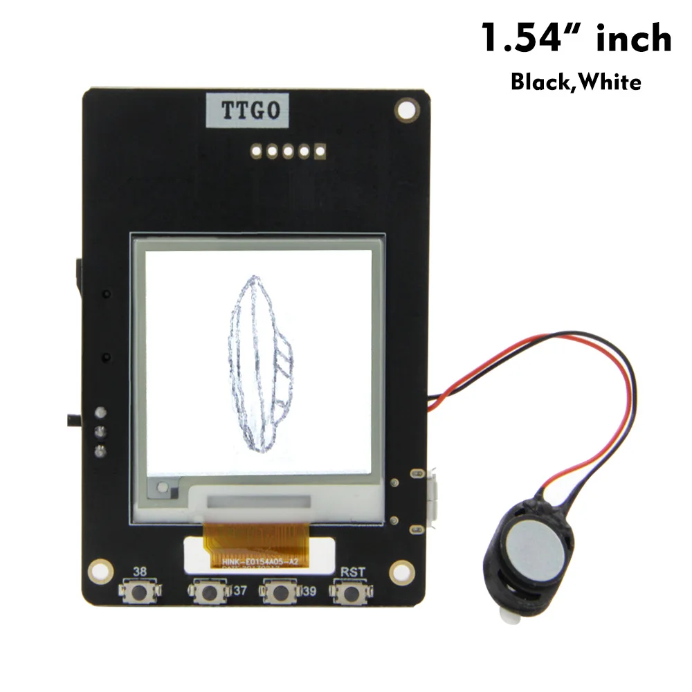 T5 T5S V2.4 Wifi Bluetooth Wireless Module Base ESP-32 Esp32 Yellow Display EPaper Electric Development Board