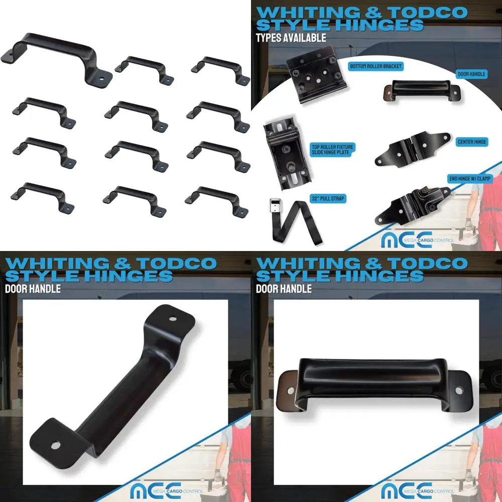 

Сменные ручки для верхних рулонных дверей в коробчатых грузовиках — упаковка из 12 шт., логистические аппаратные решения