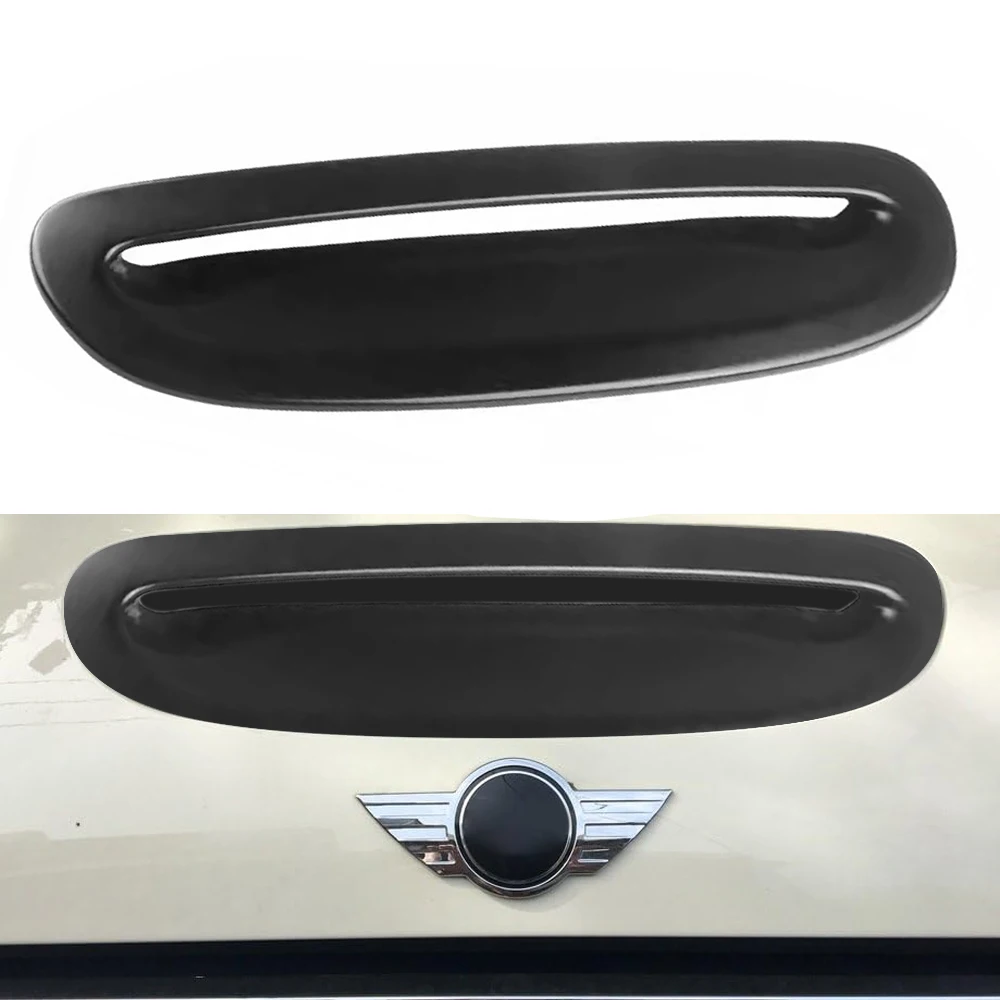 For Mini Cooper S JCW F54 F55 F56 F57 Black Front Engine Hood Bonnet Vent Scoop Air Outlet Cover Trim Exterior Accessories