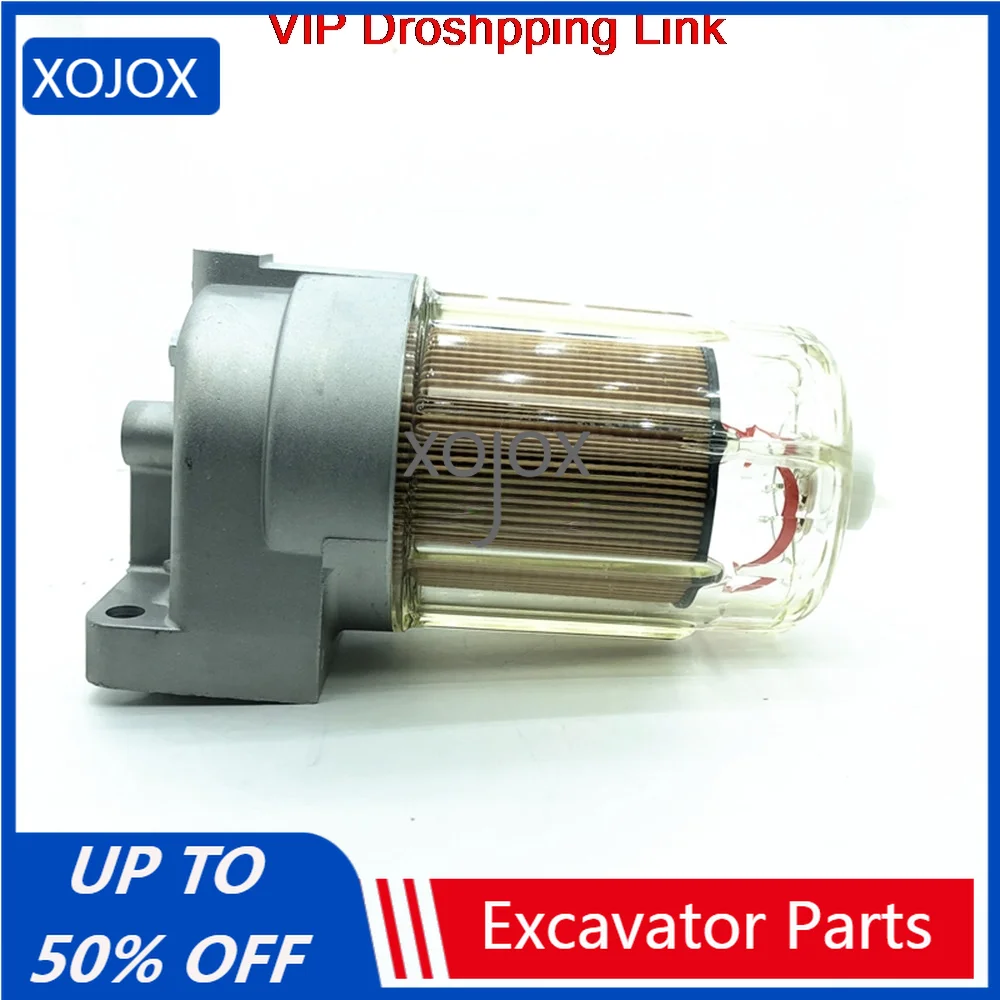 

XOJOX For SUMITOMO SH300 330 350 360-5 A5 Oil-water separator assembly Diesel filter Firewood filter Quality excavator