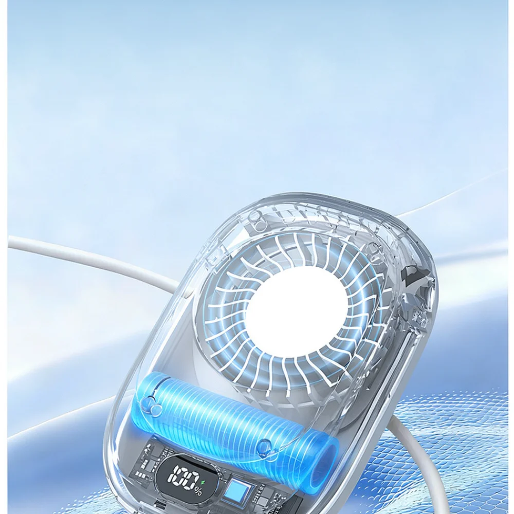 Portable Bladeless Cooling Fan Neck Waist Wearable Device USB Powered Rechargeable Air Blower For For Vissko Summer Essentials
