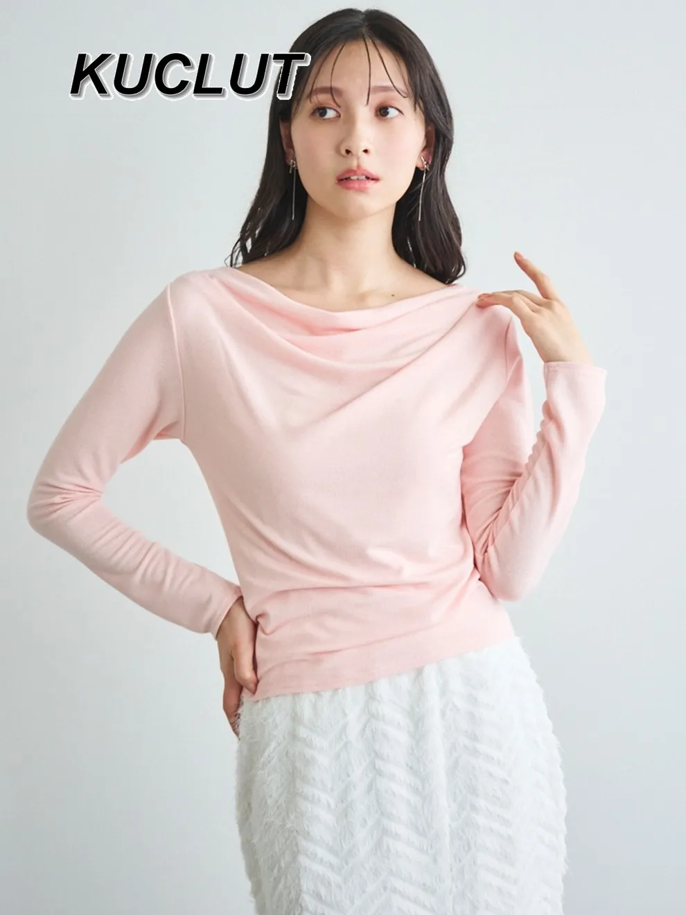 

Women's Tops Summer Autumn Long Sleeve/Short Sleeve Knit Top Solid Ccolor Fashion Simple Elegant Casual Knitted Pullover