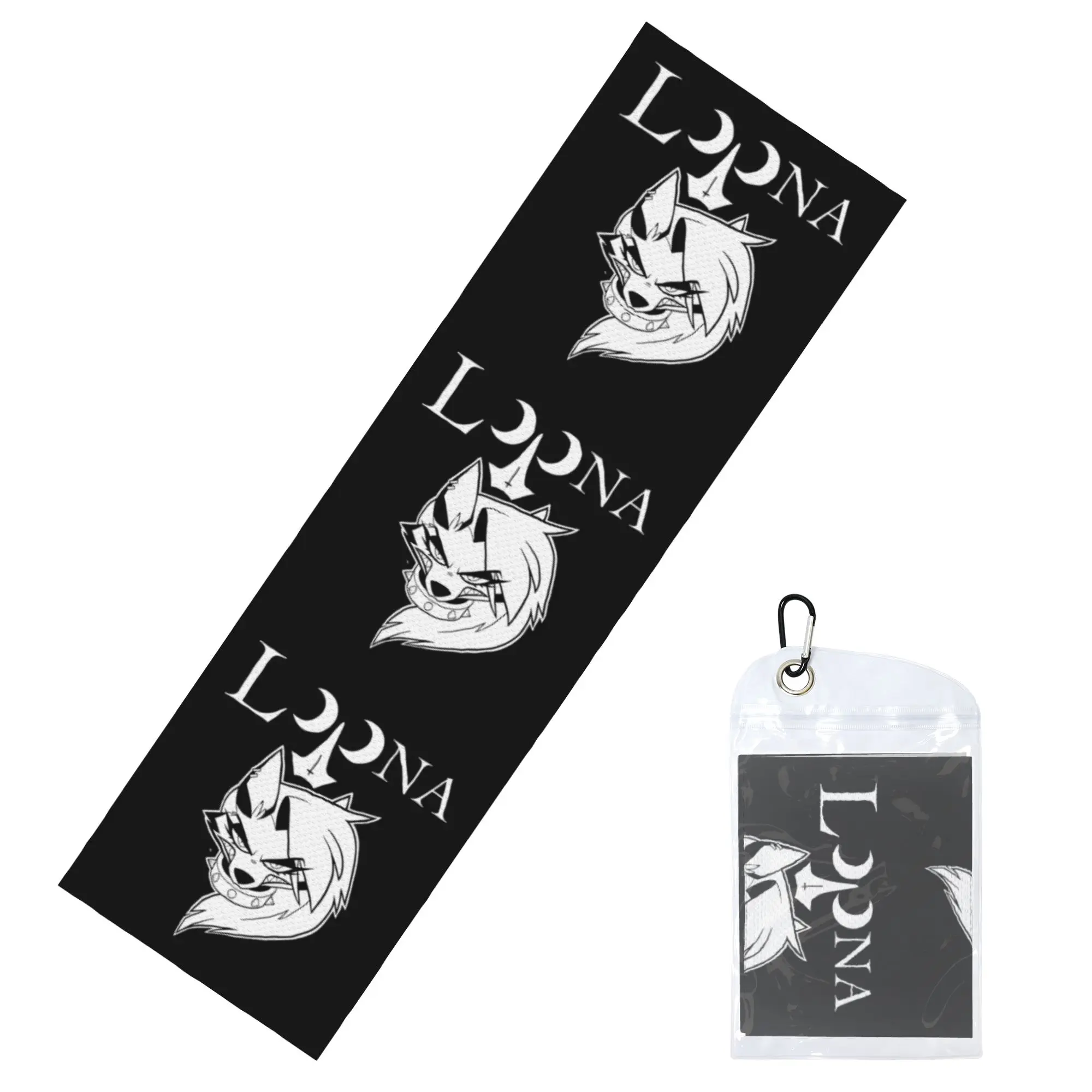 Cold Exercise Towel Loona Helluva Boss Beach Sports Yoga Towel Swimming Camping Towel Refreshing Sports Scarf Face Towels