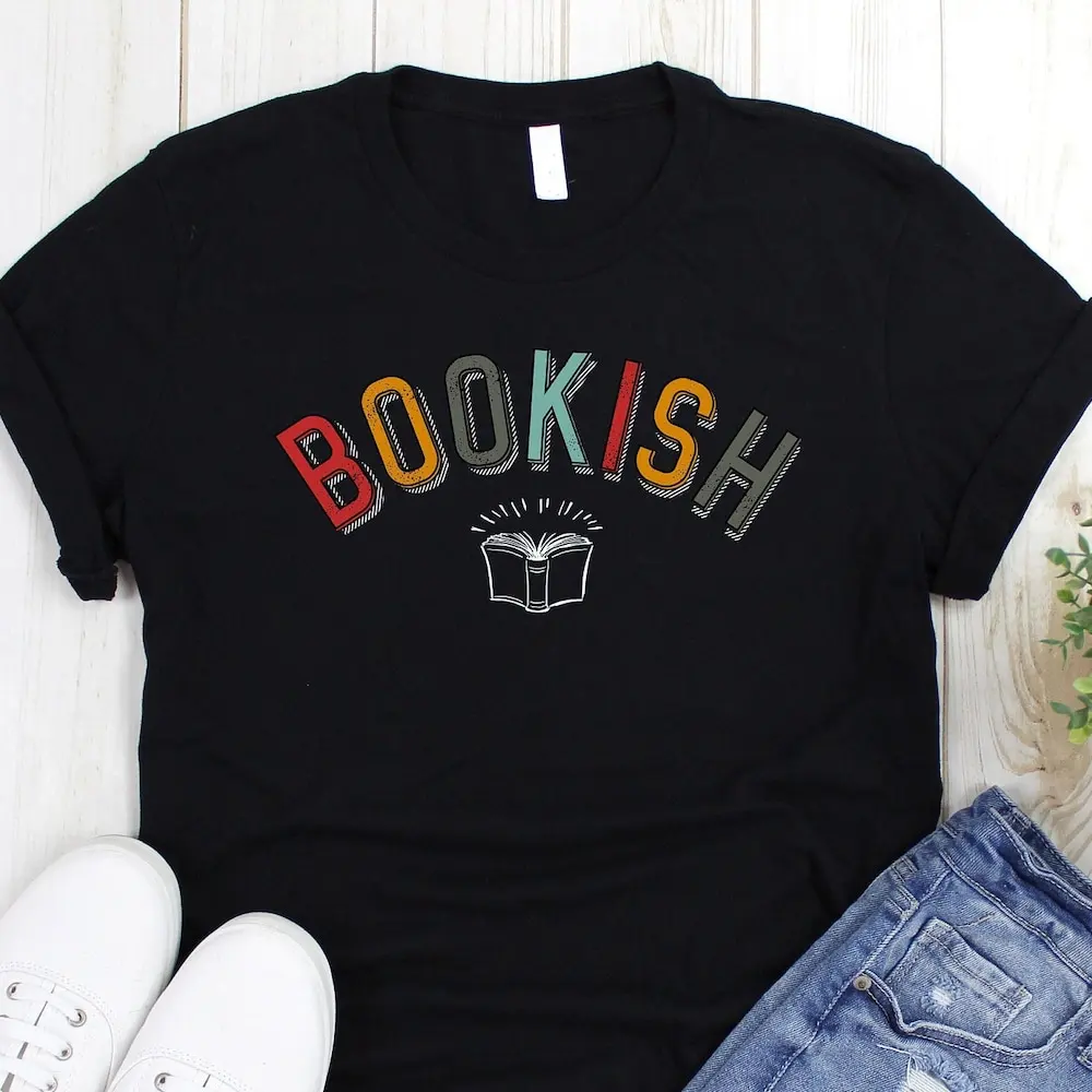 Bookish T Shirt For Librarian Cute Book Lover Reader Funny Love Books Bookworm