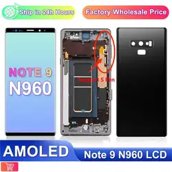 For Samsung Galaxy Note 9 LCD N960 N960F Display Touch Screen Digitizer SM-N960F/DS SM-N960U N960N GN960W Replacement Parts