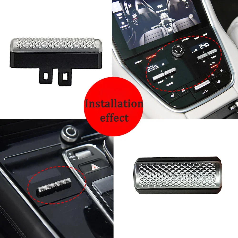 For Porsche Panamera air conditioning button Panamera center console air volume button 2018-2023