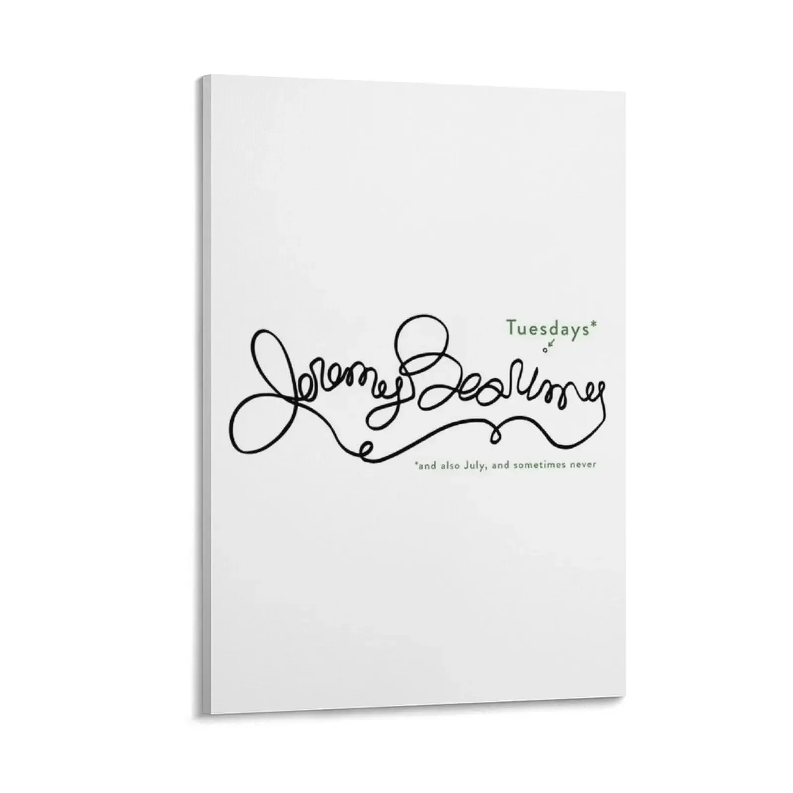 

Jeremy Bearimy (with notation) Canvas Painting bedrooms decorations Decorative picture Posters on the wall Decoration for home