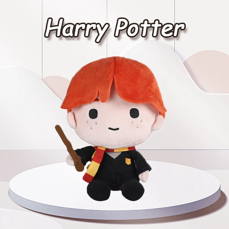 Muñecos de Peluche de la serie de Harry Potter para niños, figuras de película de Ron Weasley, juguete de Peluche suave, regalo de cumpleaños, 20/25CM