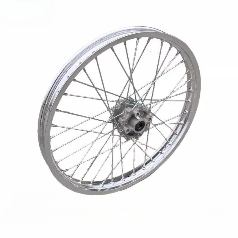Bosu T2 K1 front and rear steel rims, hub assembly with 21/18-inch rims and aluminum rims