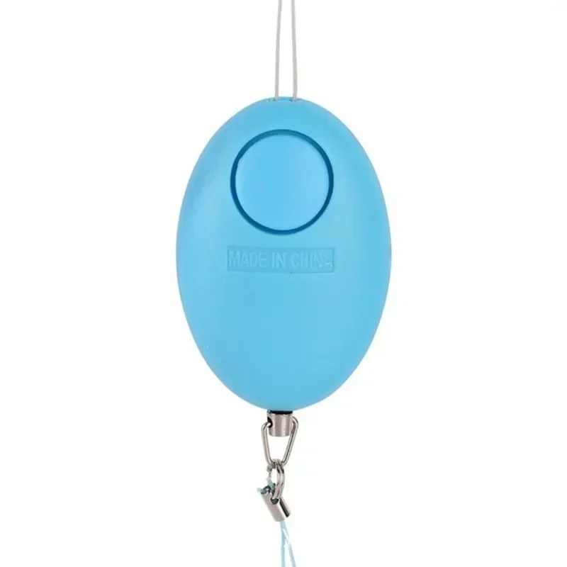 Personal Safety Self Defense Emergency Alarm 120dB Egg Shape Keychain for Women